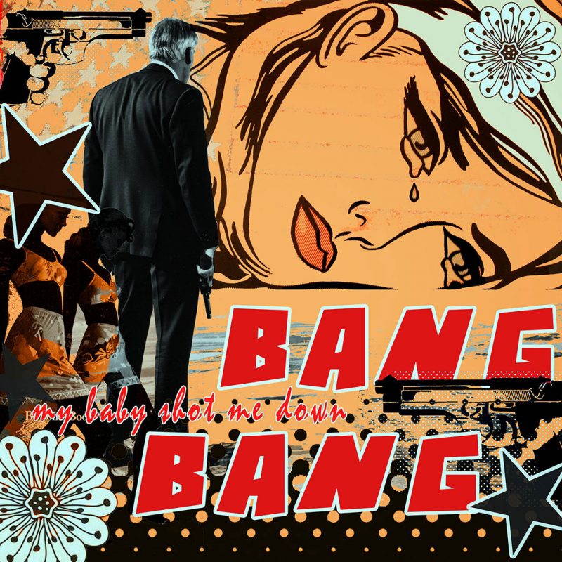 burkhard lohren – candy – bang, bang – 100 x 100 cm