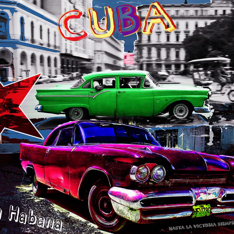 burkhard lohren – cubano style – caribbean – 80 x 100 cm