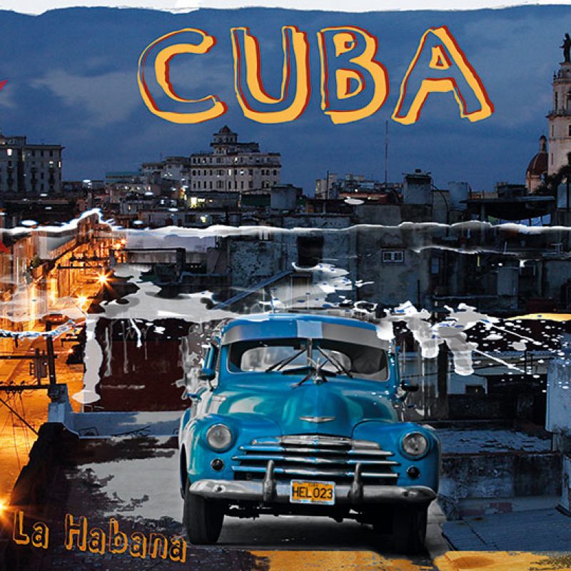 burkhard lohren – cubano style -la habana vieja vol V – 60 x 120 cm