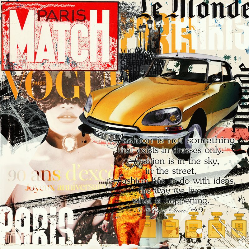 burkhard lohren – fashion and models – paris la déesse vol. 1 – 70 x 70 cm