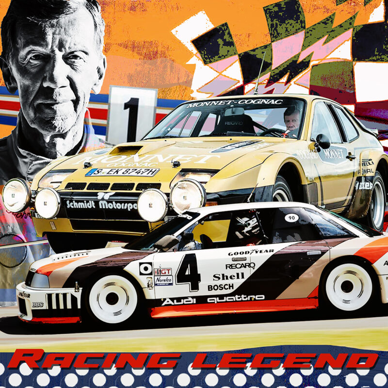 walter-röhrl-edition-porsche-und-audi-50-x-50-cm _ sold