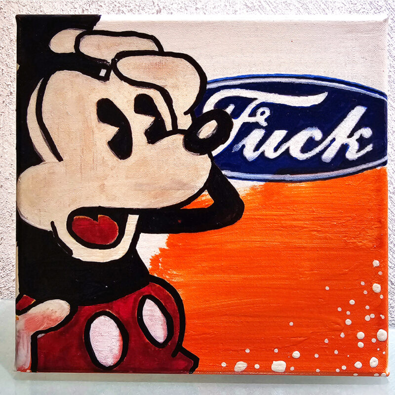 20 x 20 cm _ fuck _ SOLD