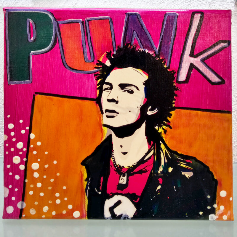 20 x 20 cm _ punk