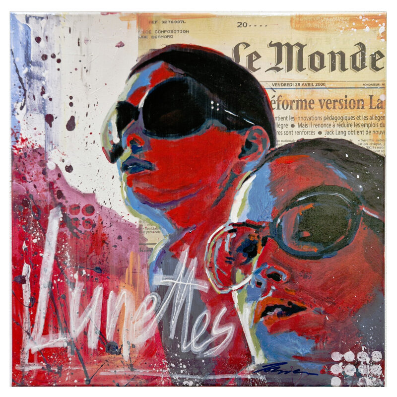 lunettes _ 50 x 50 cm